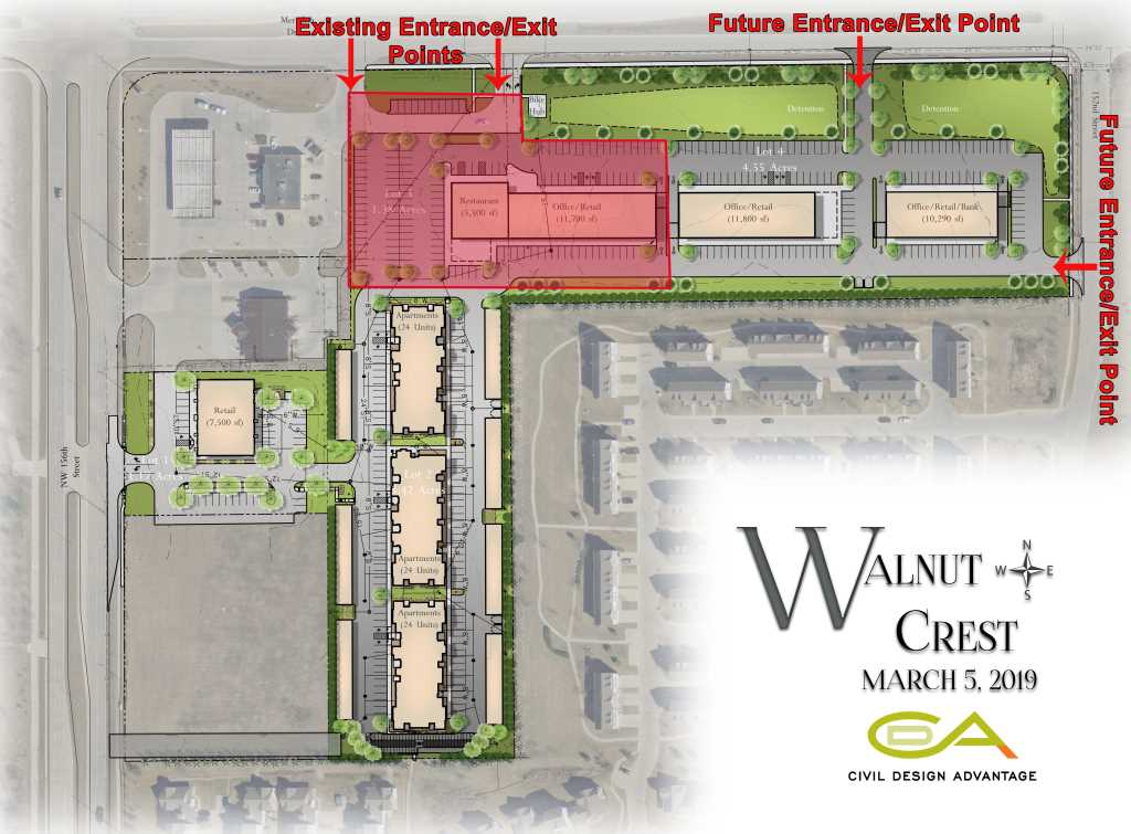 Walnut Crest Neighborhood Center - Bldg 2 Site Plan